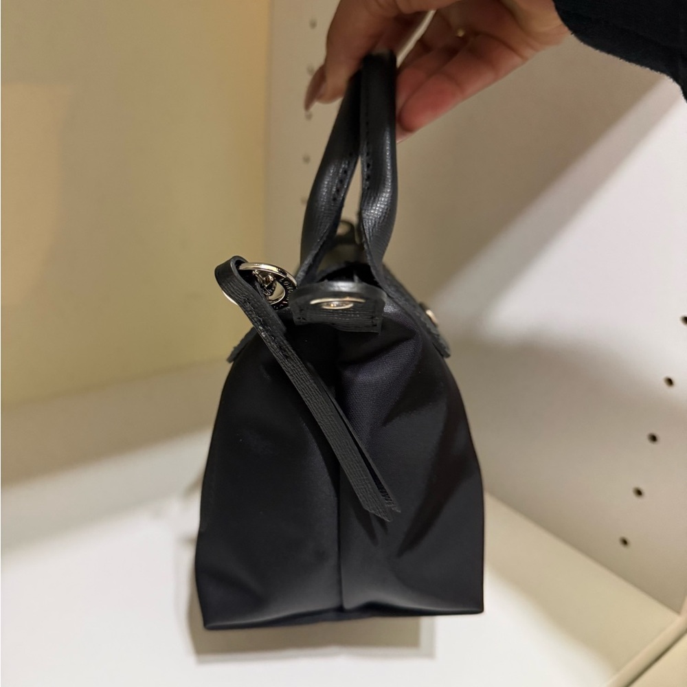 Longchamp Le Pliage Neo XS Top-Handle Tote - Black - Picture 3 of 10